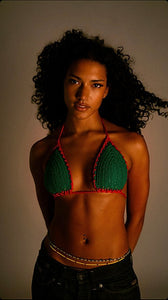 Crochet Bikinis green